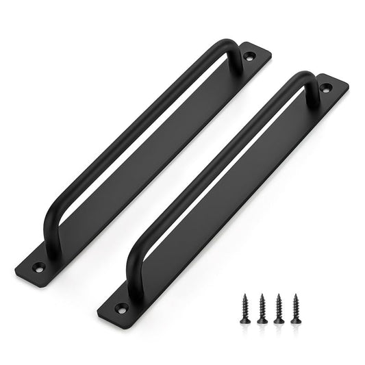 Ravinte Barn Door Handles 2 Pack Sliding Door Pulls, 8.8 in Hole Centers - size: 8.8 In Hole Centers