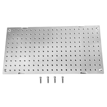 8" x 16" x 1/2" MIC7 Aluminum Fixture/Sacrificial Plate, Mini Pallet