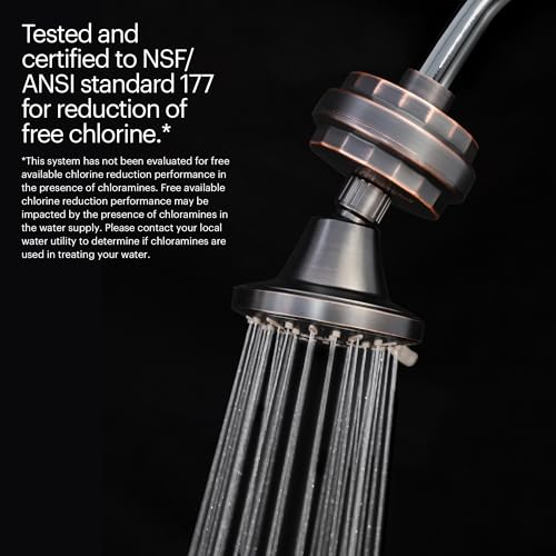 Brondell VivaSpring Universal Compact Shower Filter Replacement Water Filter Cartridge FF-30
