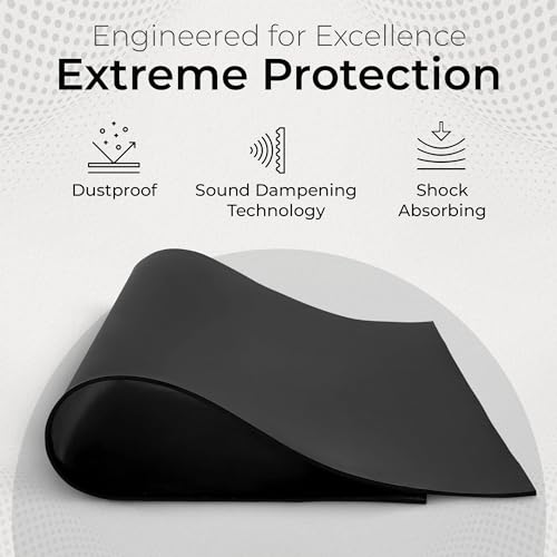 Exactly Rubber - Commercial Grade Silicone Sheet, 60A Durometer Silicone Mat, -80 to 450°F Temperature Resistant Rubber Mat, Rubber Sheet with 350% Elongation, Made in the USA, 1/16 x 12" x 18", Black - color: Black, size: 1/16 x 12 x 18