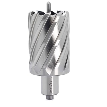 OSCARBIDE 1-11/16" x 2" HSS Annular Cutter 3/4" Weldon Shank Mag Drill Bit