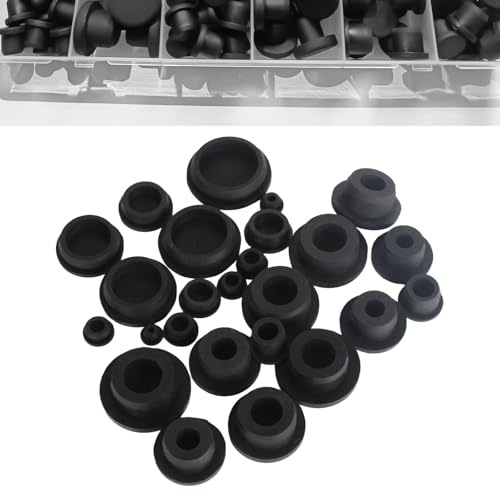 ANXUYIXIN17 Size 114PCS Circular Silicone Rubber Hole Plug(17114)