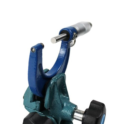 HFS(R) Outside Micrometer with 0.0001" Accuracy, Carbide Anvil and Laser-Etched Scale (1-2"x0.0001", Classic Ratchet) - size: 1-2"x0.0001", style: Classic Ratchet
