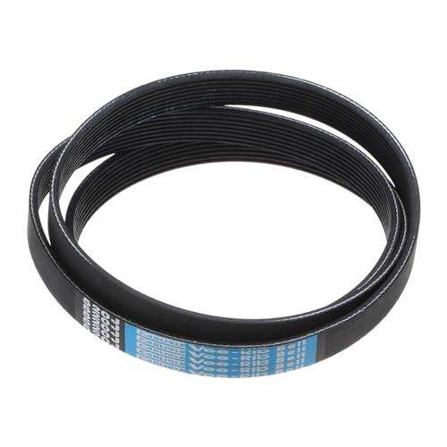 uxcell 520J8 PJ V-Ribbed Belt 8 Ribs 52" Length x 0.74" Width x 0.14" Thick, EPDM Poly V Belt, Industrial Transmission Serpentine Belt - size: 520J8
