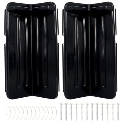 Dock Corner Bumper Fender Boat Dock Protection - color: Black
