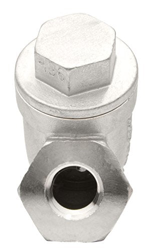 1/4" Stainless Steel Y-Strainer - 800WOG, FxF NPT - size: 0.25 Inch