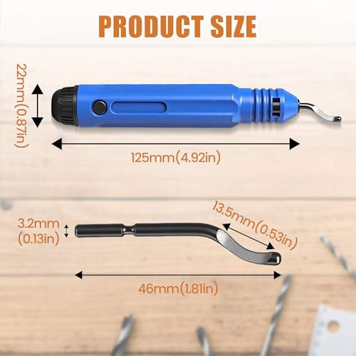 Flexible Deburring Tool 3D Printing Deburring Cutter for Metal, PVC