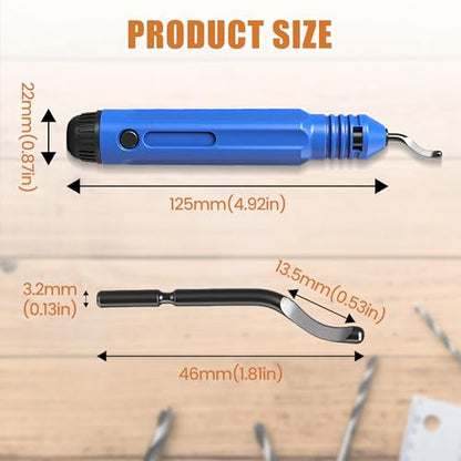 Flexible Deburring Tool 3D Printing Deburring Cutter for Metal, PVC
