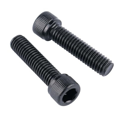 1/4-20 x 2 Socket Head Cap Screws Allen Hex Bolts, 304 Stainless Steel 18-8, UNC Fully Machine Thread, 25Pcs Black - color: Black, size: 1/4-20 x 2" (25PCS)