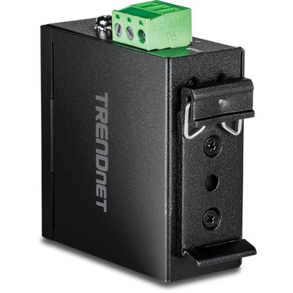 TRENDnet Industrial 100Base-FX Single-Mode SC Fiber Converter, TI-F10S30, - style: 30 KM