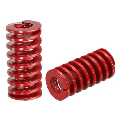 HARFINGTON 2pcs Die Spring 3/4" OD x 1.5" Free Length SMH4006, Red - size: 3/4" OD x 1.5" Free Length