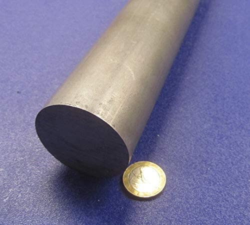 12L14 Carbon Steel Round Rod 2.00" Diameter x 3 Foot Length 1 Piece