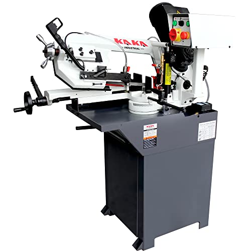Mitering Band Saw, 7.8 x 6.7 in, KAKA INDUSTRIAL BS-76G - style: 7.8"x6.7" Swivel Mast