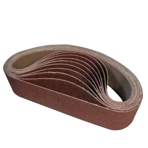 Sanding Belts, Abrasive Sanding Belts, Belt Sander Sandpaper, Aluminum Oxide Sanding Belts (80 Grit, 1.2 x 13 Inch) - style: 80 Grit