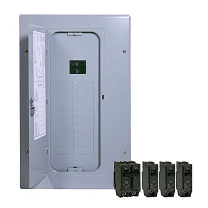 ABB 100A Main Breaker Load Center • Indoor Panel • 20-Space/20-Circuit