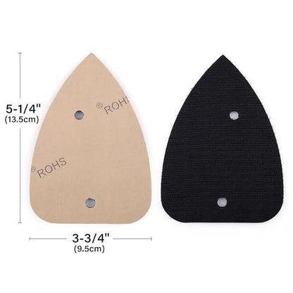 LotFancy Detail Sander Replacement Backing Pad # 577044-01, Pack of 8, for Black & Decker Mouse Sander MS500 - size: 8PCS