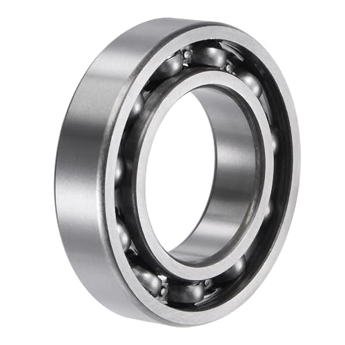 uxcell 6007 Deep Groove Ball Bearings 35mm Bore 62mm OD 14mm Thick C3 Open Type Chrome Steel - size: 35x62x14mm