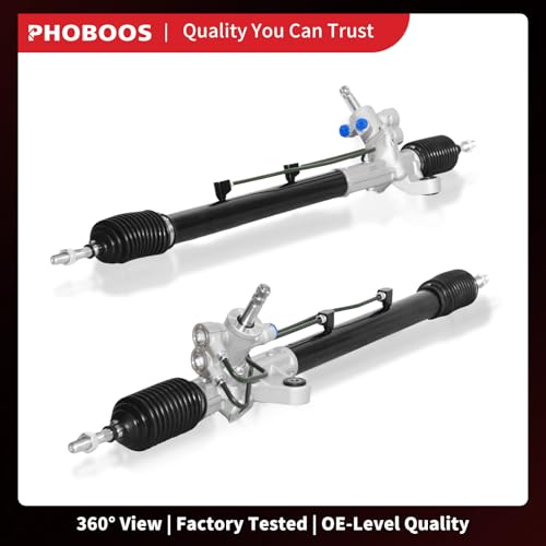 PHOBOOS Hydraulic Power Steering Rack and Pinion Fit for Acura TSX - size: 26-2720