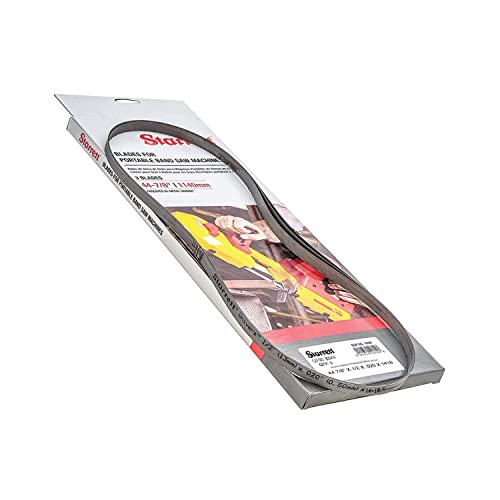 Starrett Univerz Bi-Metal Portaband Saw Blade, 3' 8-7/8" Length, 1/2" Width - style: 14-18 TPI