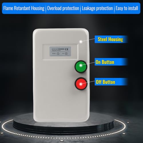 Magnetic Electric Motor Starter - 380V 11KW 25-45AMP - 15 HP 3 Phase Magnetic Starter for Motors (Button Switch) - style: 380V 11KW 15 HP 3 Phase(Button Switch)