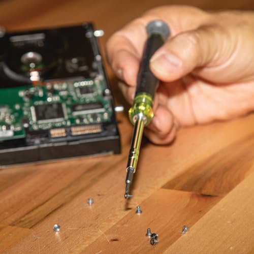 Klein Tools 32717 Precision Screwdriver Set with Case, All-in-One Multi-Function Repair Tool Set, 39 Bits Including Tamperproof Bits for Apple Products - style: 39 Bit Driver Set
