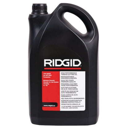 RIDGID 70830 Dark Thread Cutting Oil, 1 Gal, Halogen, PCB and Chlorine-Free, Low-Odor Anti-Mist Formulation, Designed to Prolong Equipment Life, Cools Threads and Pipes