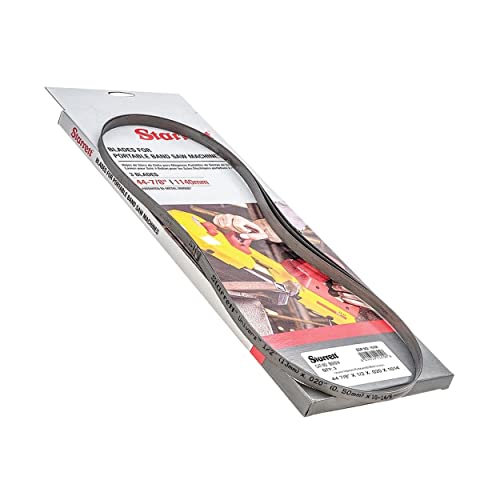 Starrett Univerz Bi-Metal Portaband Saw Blade, 3' 8-7/8" Length, 1/2" Width - style: 10-14 TPI