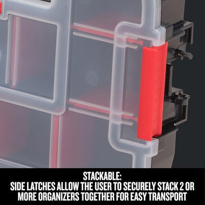 CRAFTSMAN 10-Compartment Small Tool Storage Organizer, Plastic (CMST14021) - size: 1 Count (Pack of 1), style: Small Organizer