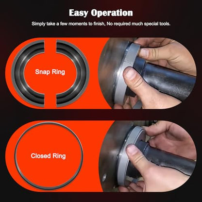 Input Shaft Bearing Puller Tools Kit Perfectly Fits for Eaton Fuller 1 3/4″ & 2″ Shafts, Not Works for RT600 / 6600 Series Transmissions