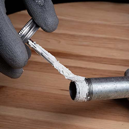 Oatey 31231 Pipe Joint Compound with PTFE with Brush, 8 fl.Ounce