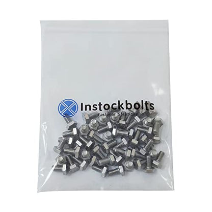 1/4-20 X 1 Hex Head Screw Bolt, 304 Stainless Steel 18-8, Full Thread, Coarse Thread UNC, ASME B18.2.1, 25 Pcs-Pack - size: 1/4-20 X 1" (25pcs)