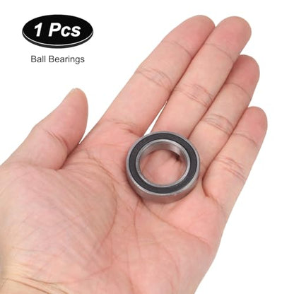 uxcell 6804-2RS Hybrid Ceramic Deep Groove Ball Bearings 20x32x7mm Si3N4 Silicon Nitride Balls Steel Rings Double Sealed Bearing for Motors, CNC Spindles (ABEC5) - size: 6804-2RS
