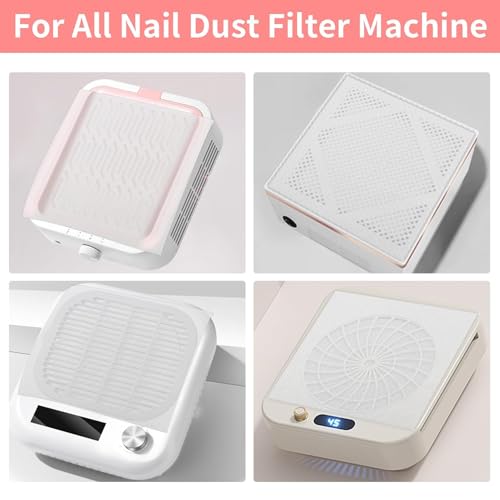 200 Nail Dust Collector Filter - Nail Fan Filter Paper Disposable