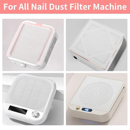 200 Nail Dust Collector Filter - Nail Fan Filter Paper Disposable