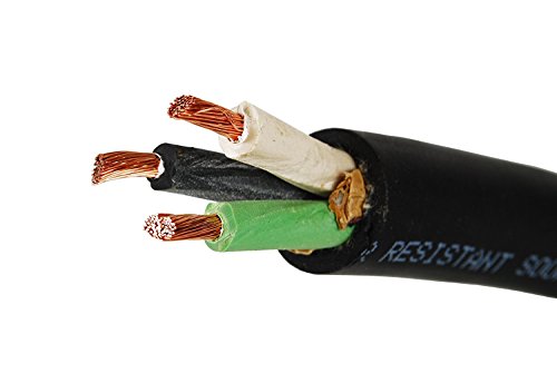 325' 10/3 SOOW SO Portable Power Cord Outdoor Durable Flexible Wire Cable 600V - size: 325FT