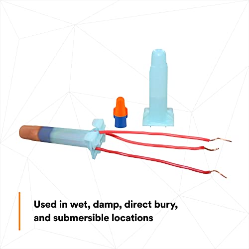 3M Direct Bury Splice Kit DBO/B-6(KIT), 18-10 AWG, O/B+, 1 Pack - style: DBO/B-6: Splice Kit