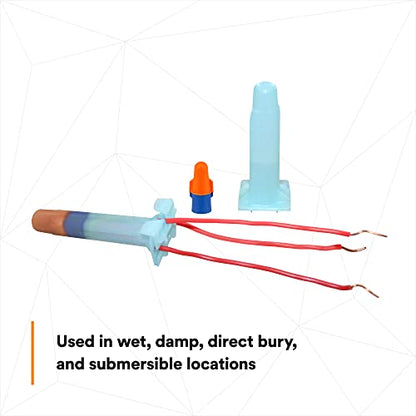 3M Direct Bury Splice Kit DBO/B-6(KIT), 18-10 AWG, O/B+, 1 Pack - style: DBO/B-6: Splice Kit