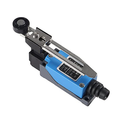 5pcs ME-8108 Limit Switch Adjustable Roller Lever Arm Momentary Limit Switch NC-NO for CNC Mill Laser Plasma 3D Printer Door Switch - color: 5pcs