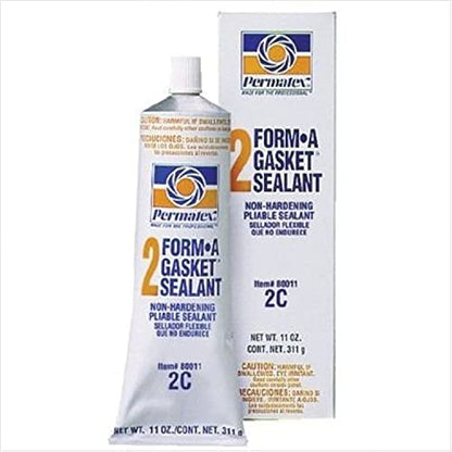 Permatex 80003 Form-A-Gasket #1 Sealant, 11 oz. - size: 11 Fl Oz. (Pack of 1), style: Form-A-Gasket #1