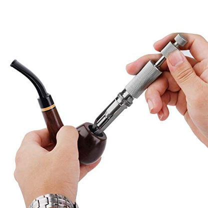 Professional Tobacco Pipe Reamer Tool Adjustable Stainless Steel Carbon Scraper Pen Drill Bit Tamper Pokers Fits Most Size