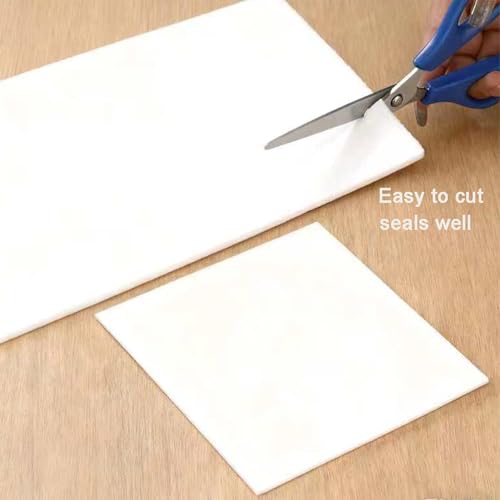 12"x 16"x 1/4" Thick High Temperature Gasket Paper,Ceramic Fiber Gasket Material Fireproof Insulation Sheet for Pellet Stove,Wood Stove,Kiln,Boiler,RV Furnace Gaskets,White 4 Pcs - size: 12"x 16"x 1/4"x6