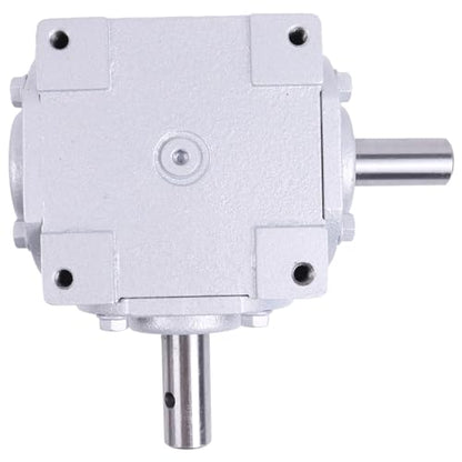 40 HP Right Angle Bevel Gearbox 19455-SR-KW-PH-GR & Keyed Shaft CW/CW 1:1