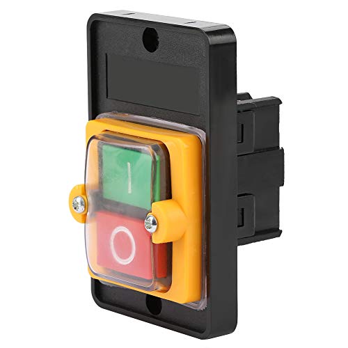 AC 220V/380V 10A Motor Controller ON/Off Push Button Switch NO NC Design Pushbutton Switch for Mechanical Equipment Textile Machinery -5()