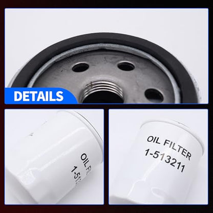 Transmission Hydraulic Oil Filter Compatible with Bobcat ZT200 ZT219 - style: 513211