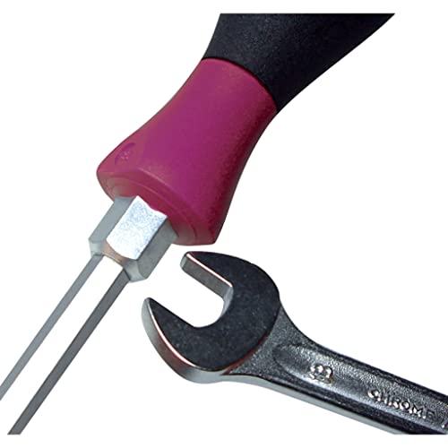 Wiha 53390 Screwdrivers, Slotted and Phillips, Extra Heavy Duty, Non-Slip Grip, 5 Piece , Black , full size