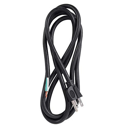 nVent GARDNER BENDER PS615143 6 ft Replacement Appliance Power Cord 14/3 AWG Heavy-Duty SJTW Cable with Grounded NEMA 5-15 Plug 15A 125V 1875W Power Tool & Appliance Cord (Formerly: Bergen Industries) - size: 6 ft, style: 14 AWG