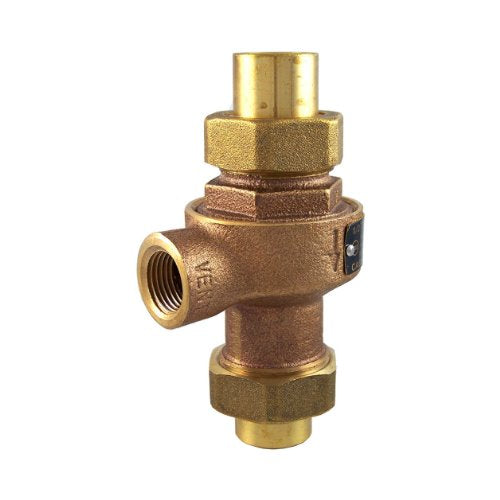 Cash Acme 1/2 Inch BFP Dual Check Valve, Female Unions, 21574-0000LF - size: 1/2 in.
