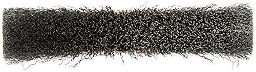 Walter 13B061 Stringer Bead Wheel Brush - 6 in. Orange Abrasive Wheel Brush with Crimped Wires, Round Hole, Carbon Steel - size: 6" x 1-1/8"