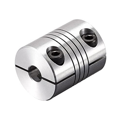 uxcell Motor Shaft 6mm to 7mm Helical Beam Coupler Coupling 25mm Dia 30mm Length - size: 6mm to 7mm