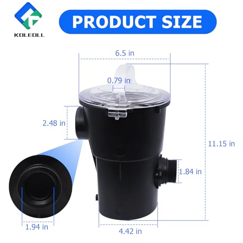 SPX1500CAP Strainer Housing with Basket